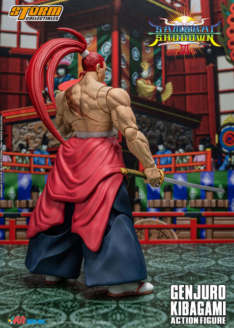 Samurai Shodown VI Genjuro Kibagami Action Figure