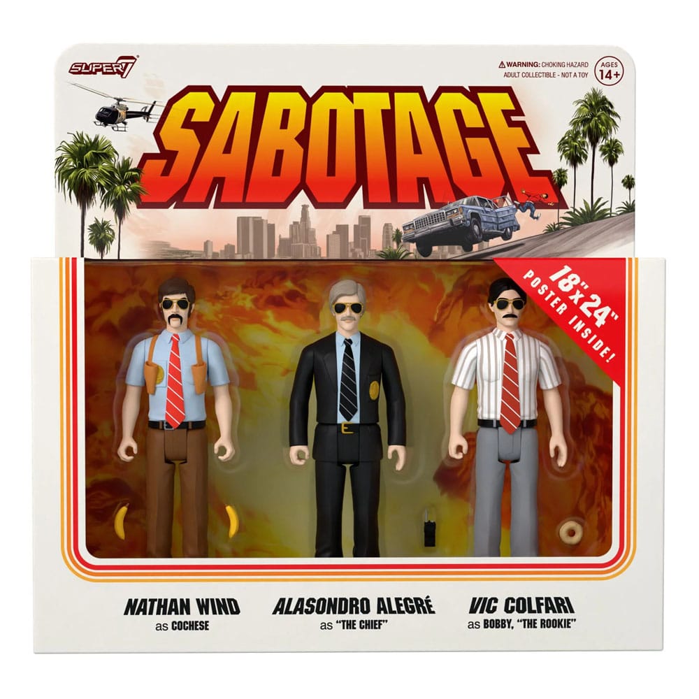 Beastie Boys Wave 03 Sabotage 10cm ReAction Action Figure 3-Pack