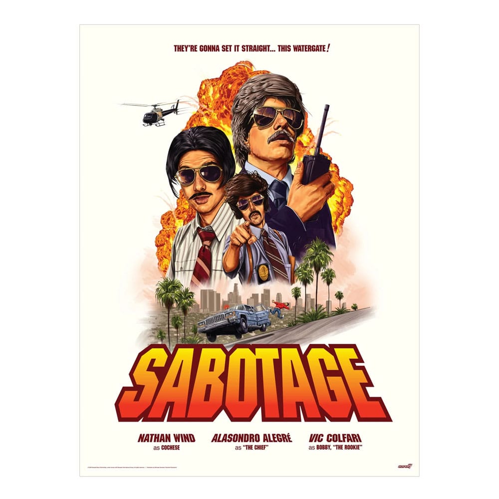 Beastie Boys Wave 03 Sabotage 10cm ReAction Action Figure 3-Pack