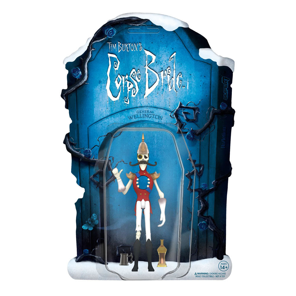 Tim Burton's Corpse Bride ReAction General Wellington 10 cm Action Figure