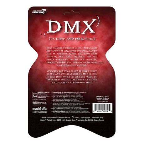 DMX Wave 01 DMX It´s Dark and Hell is Hot 10cm ReAction Action Figure