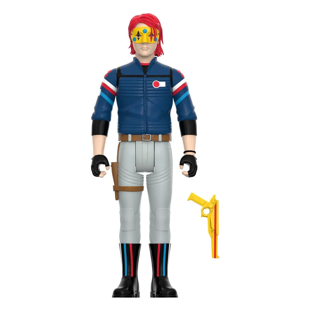 My Chemical Romance Wave 01 (Danger Days) Party Poison (Unmasked) 10cm ReAction Action Figure