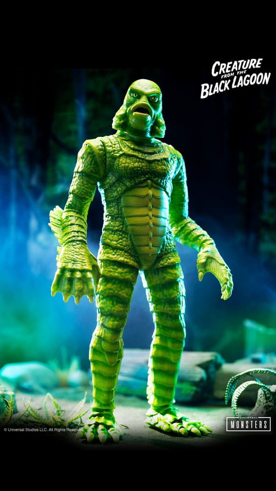 Universal Monsters Creature from the Black Lagoon (Full Color) 28cm Super Cyborg Action Figure