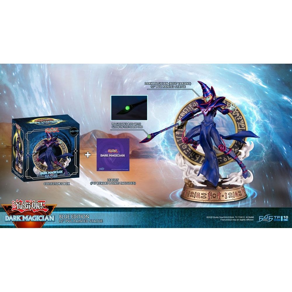 Yu-Gi-Oh! Dark Magician Blue Variant PVC Statue